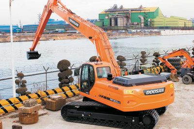 may xuc can dai doosan