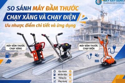 so sanh may dam thuoc xang va dien