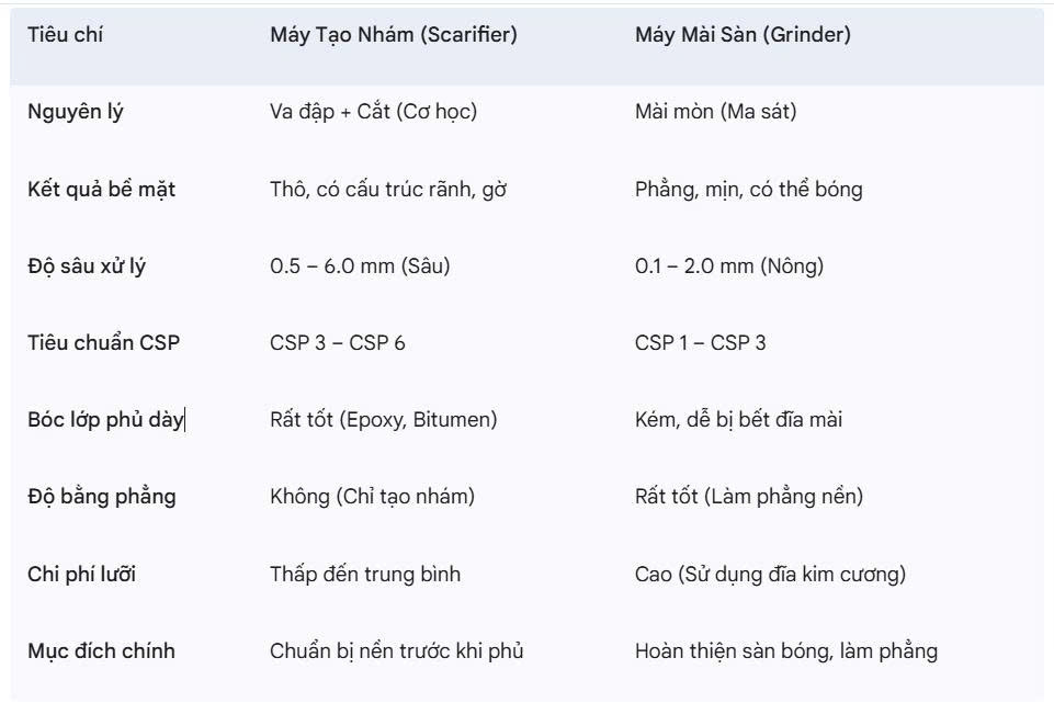 so sanh may tao nham may mai san